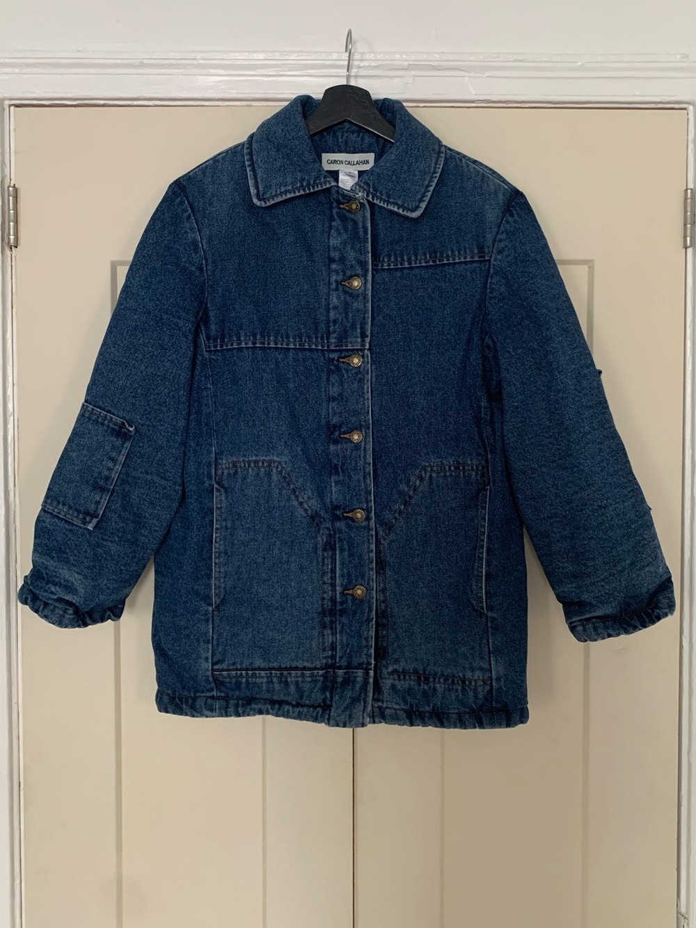 Caron Callahan Paddington Coat in Denim